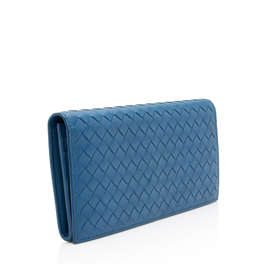 Bottega Veneta Intrecciato Nappa Long Wallet