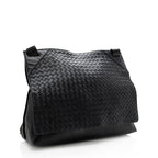 Bottega Veneta Intrecciato Nappa Messenger Bag - FINAL SALE (SHF-18356)
