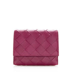 Bottega Veneta Intrecciato Nappa Bi-Fold Card Case (SHF-20247)