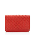 Bottega Veneta Intrecciato Nappa Bifold Card Case