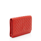 Bottega Veneta Intrecciato Nappa Bifold Card Case
