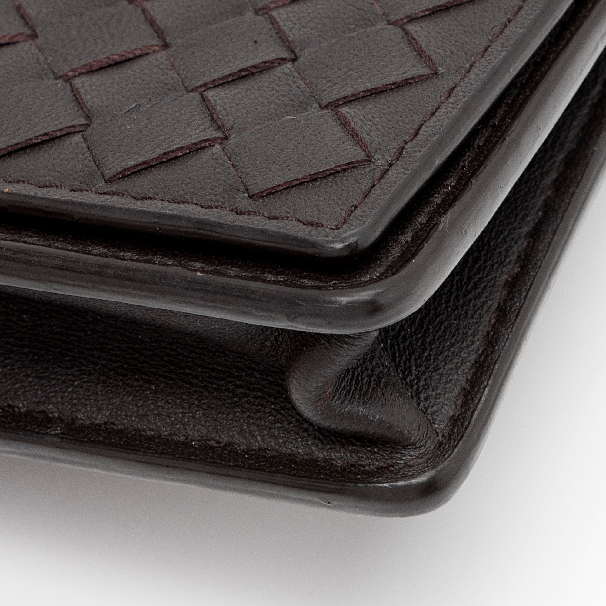 Bottega Veneta Intrecciato Nappa Card Holder (SHF-iqTNyw)