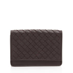 Bottega Veneta Intrecciato Nappa Card Holder (SHF-iqTNyw)