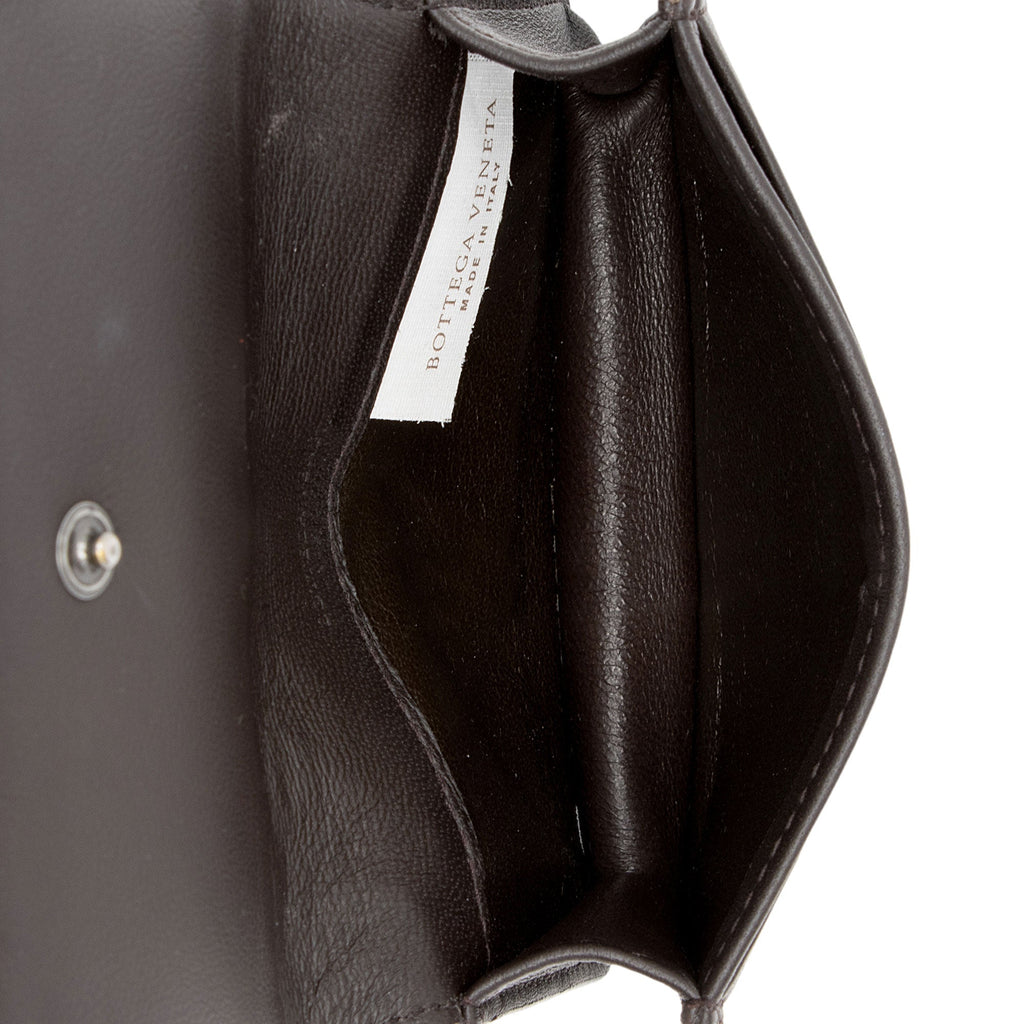Bottega Veneta Intrecciato Nappa Card Holder (SHF-iqTNyw)