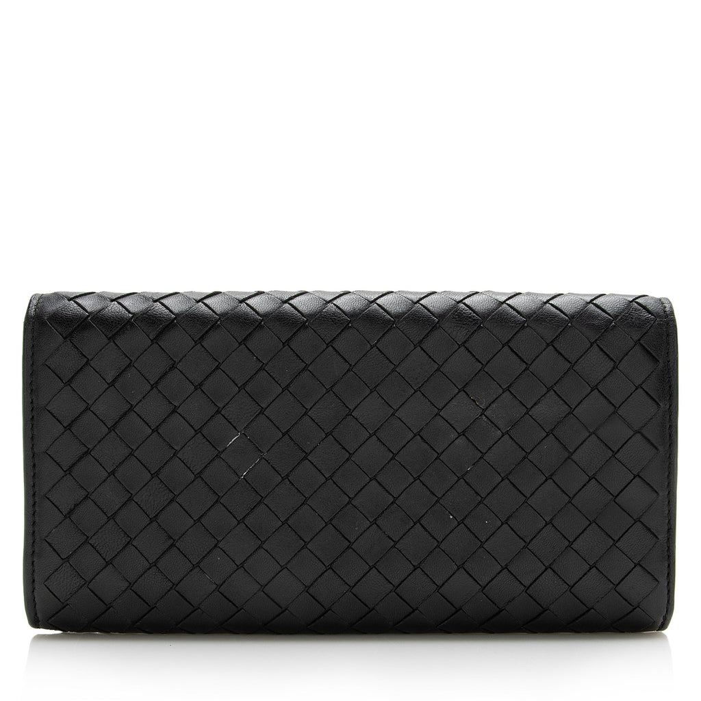Bottega Veneta Intrecciato Nappa Continental Wallet (SHF-22471)