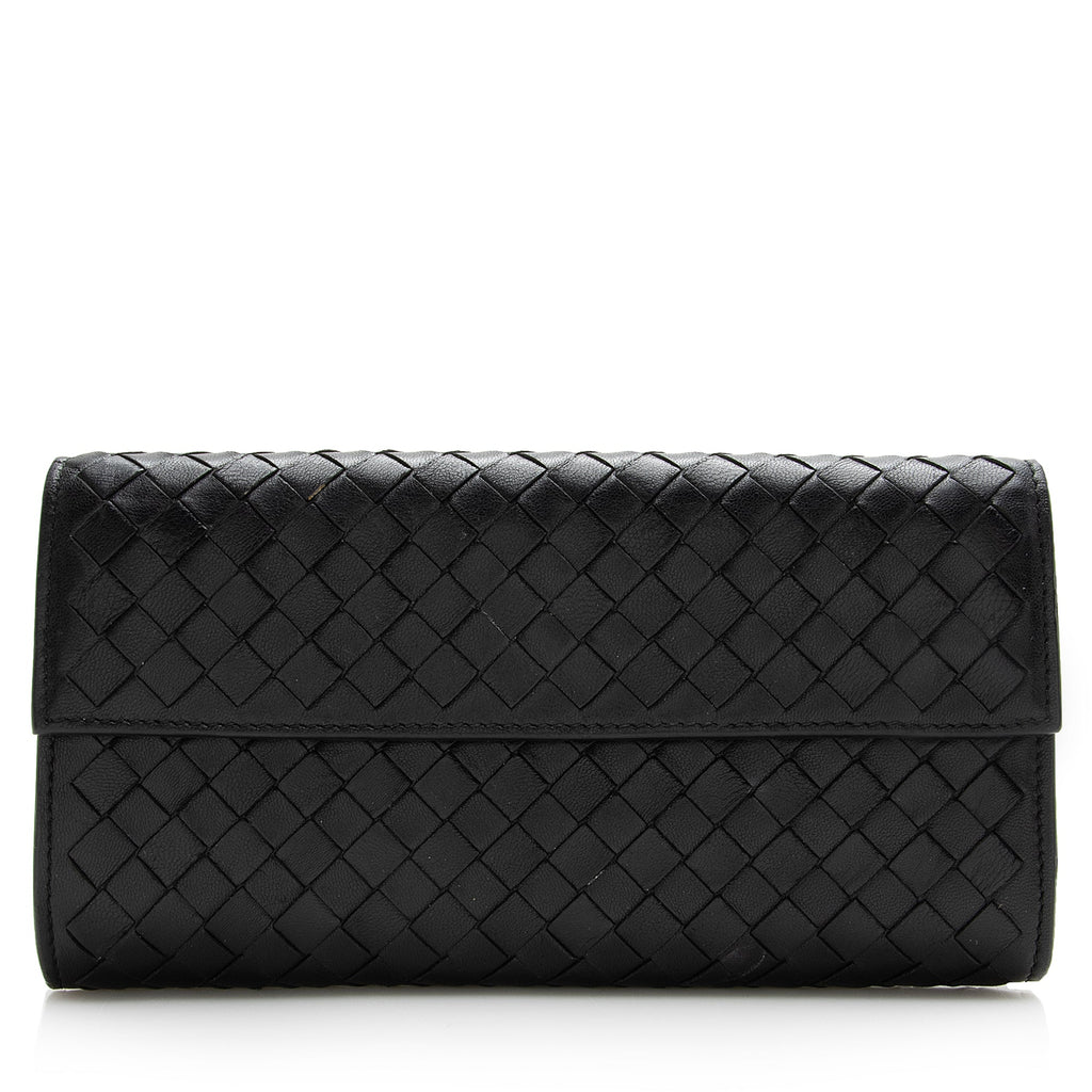 Bottega Veneta Intrecciato Nappa Continental Wallet (SHF-22471)