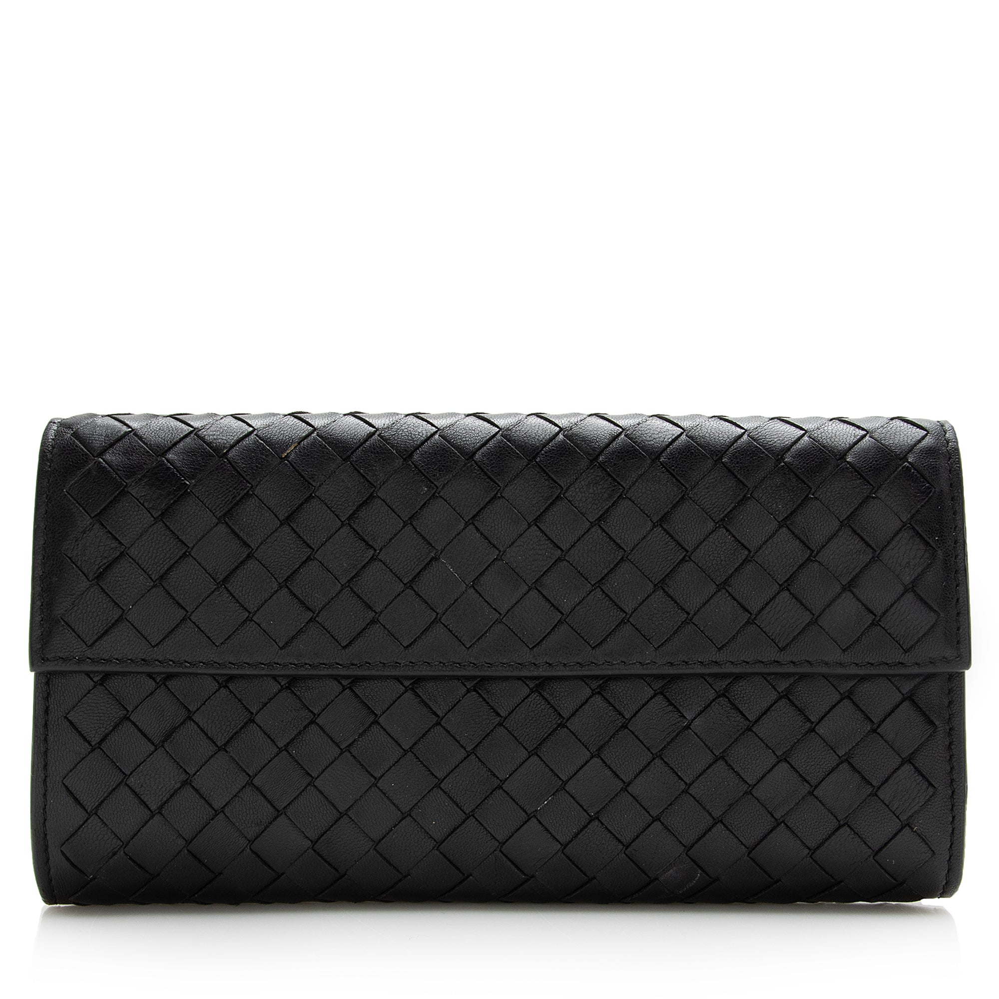 Bottega Veneta Intrecciato Nappa Continental Wallet (SHF-22471)