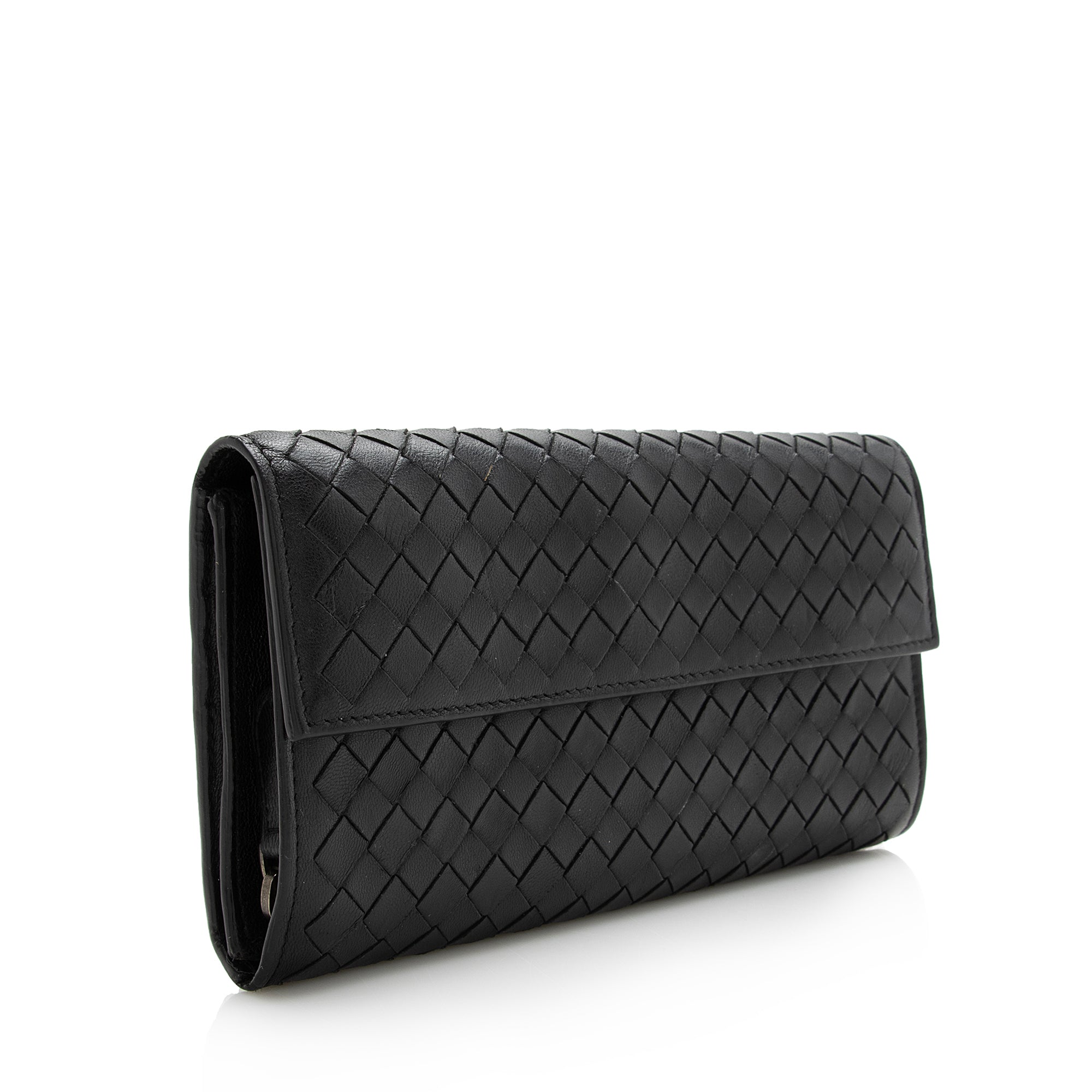 Bottega Veneta Intrecciato Nappa Continental Wallet (SHF-22471)