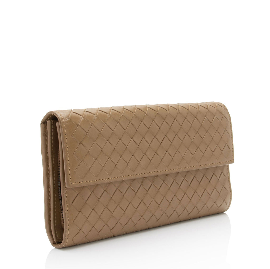 Bottega Veneta Intrecciato Nappa Continental Wallet (SHF-9bboms)