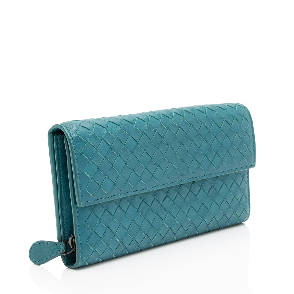 Bottega Veneta Intrecciato Nappa Continental Wallet