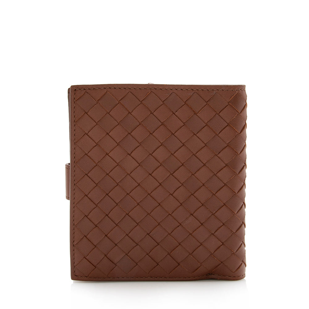 Bottega Veneta Intrecciato Nappa French Wallet (SHF-14470)