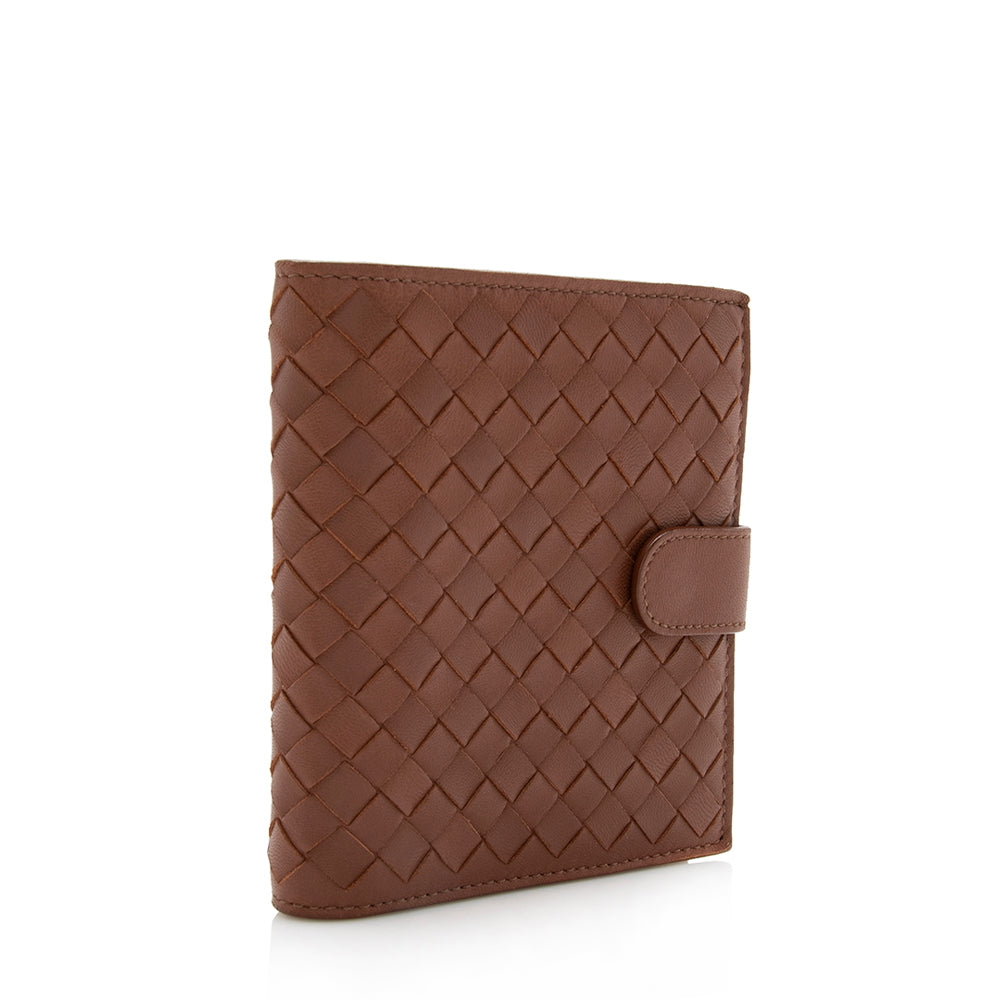 Bottega Veneta Intrecciato Nappa French Wallet (SHF-14470)