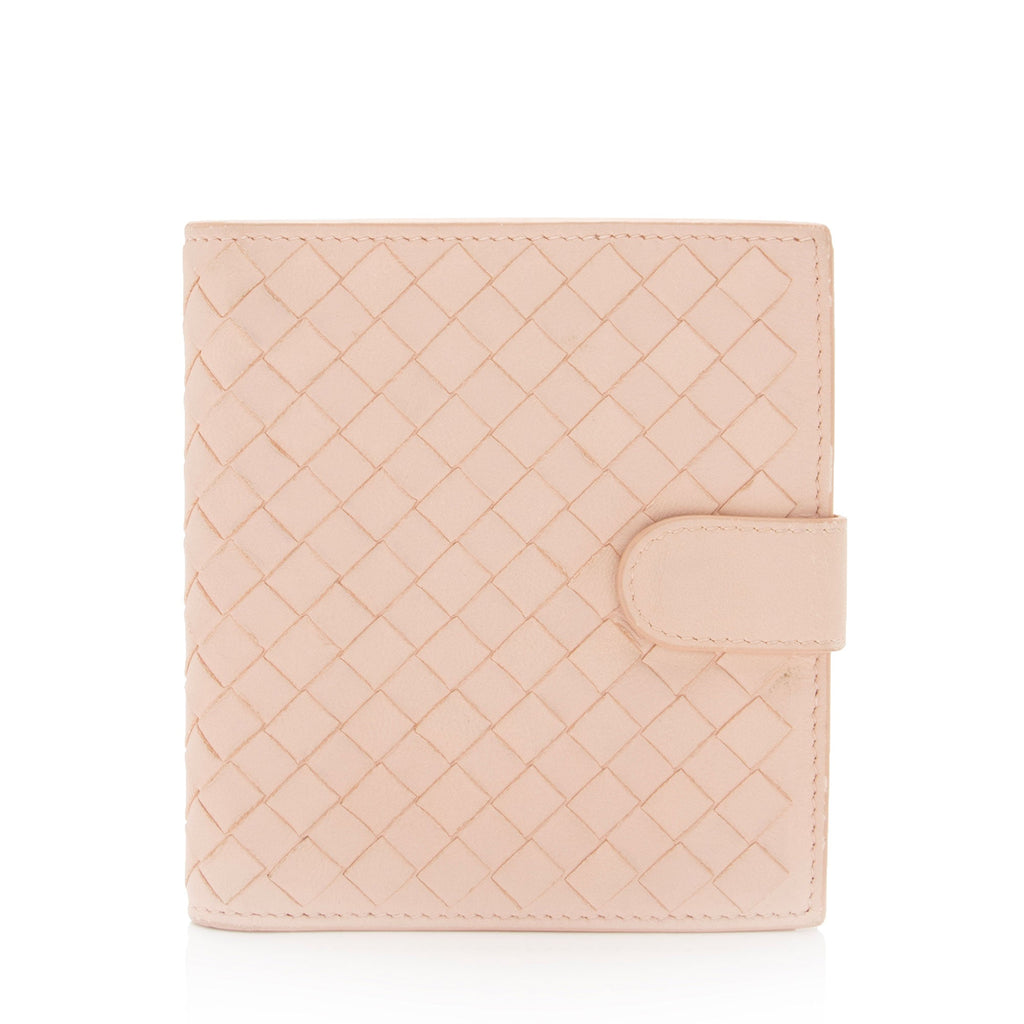 Bottega Veneta Intrecciato Nappa French Wallet (SHF-JS9CrW)