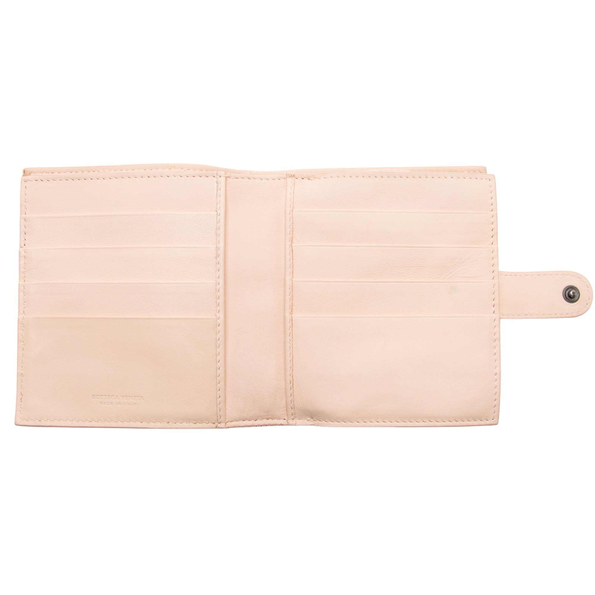 Bottega Veneta Intrecciato Nappa French Wallet (SHF-JS9CrW)