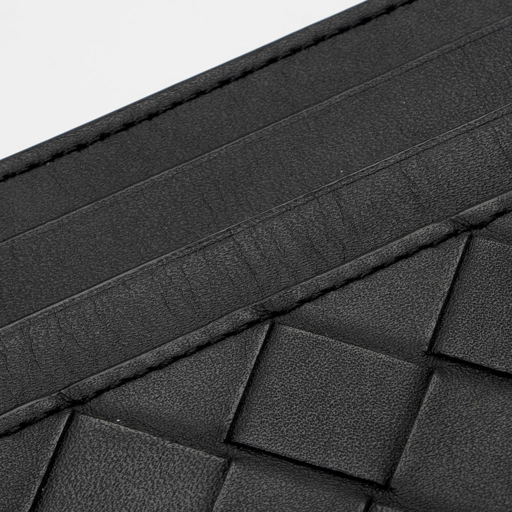 Bottega Veneta Intrecciato Nappa Leather Card Case (SHF-bg1ppw)