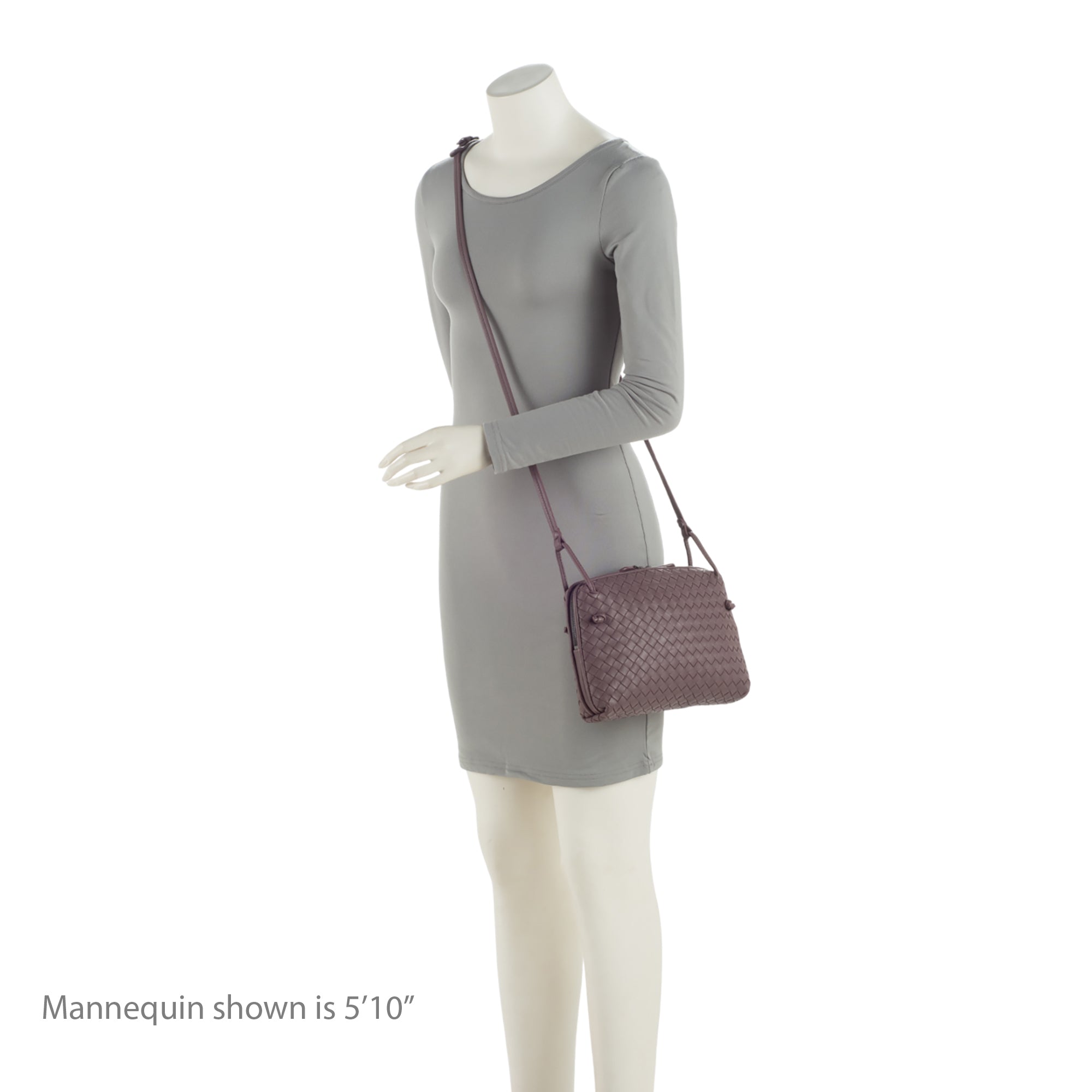 Bottega Veneta Intrecciato Nappa Leather Nodini Crossbody (SHF-nPncFK)