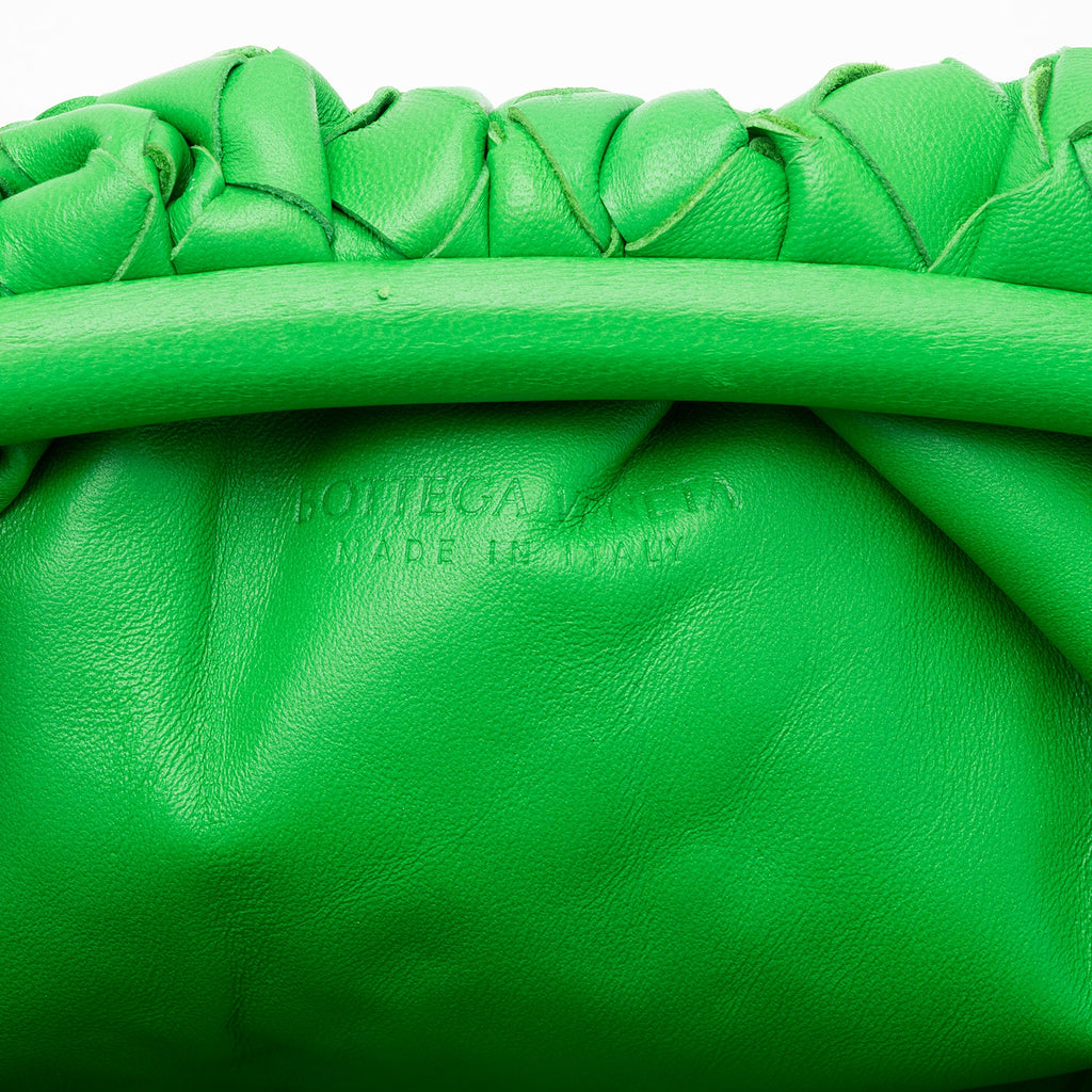 Bottega Veneta Intrecciato Nappa Leather Teen Pouch Clutch (SHF-23861)