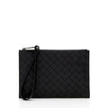 Bottega Veneta Intrecciato Nappa Leather Wristlet (SHF-18342)