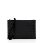 Bottega Veneta Intrecciato Nappa Leather Wristlet (SHF-18342)