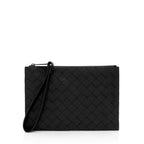 Bottega Veneta Intrecciato Nappa Leather Wristlet (SHF-HIja2g)