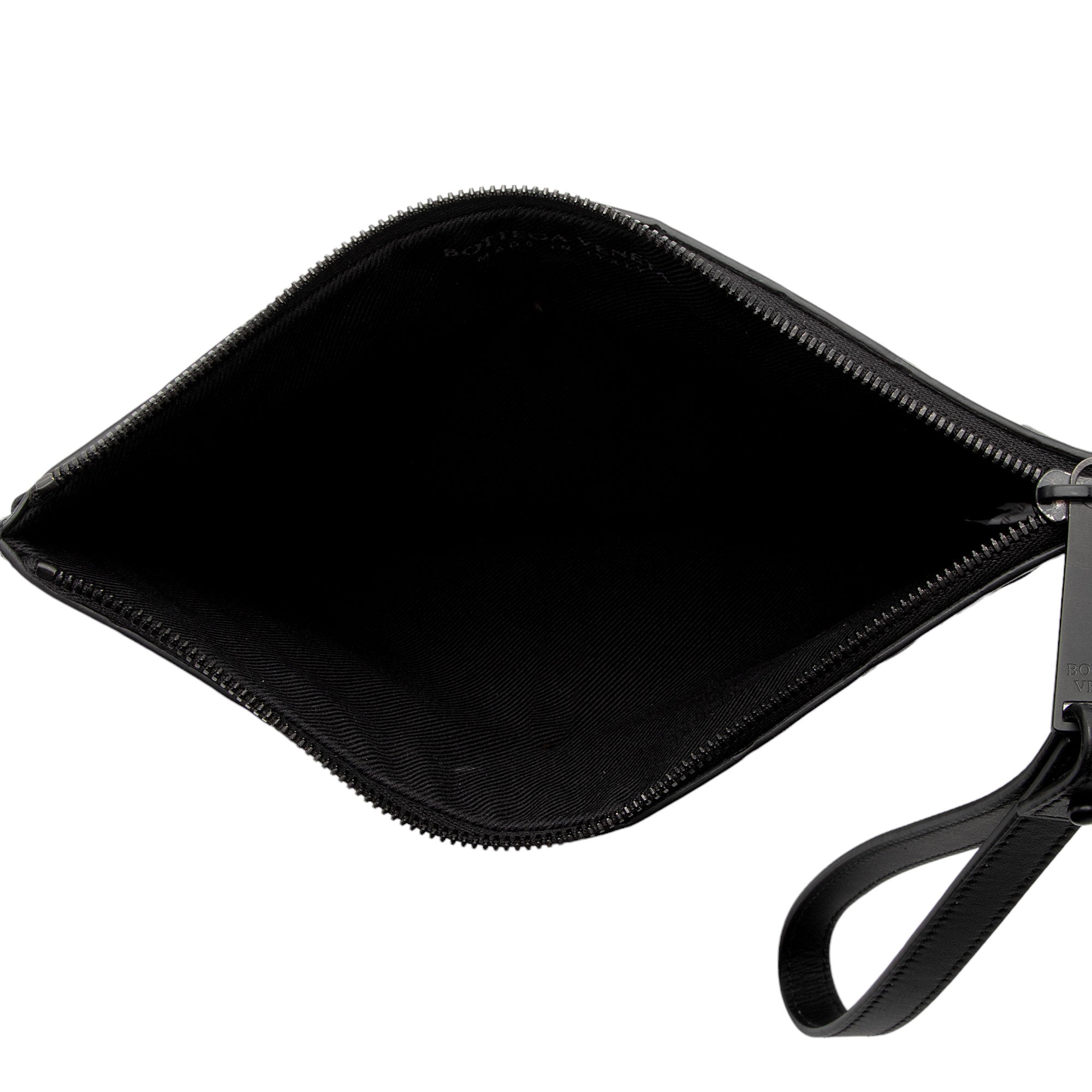 Bottega Veneta Intrecciato Nappa Leather Wristlet (SHF-HIja2g)