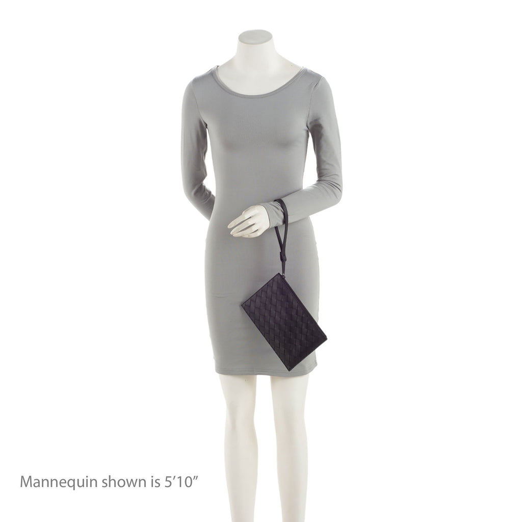 Bottega Veneta Intrecciato Nappa Leather Wristlet (SHF-HIja2g)