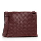 Bottega Veneta Intrecciato Nappa Messenger Bag (SHF-19188)