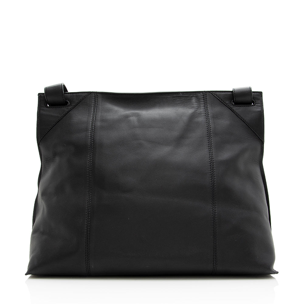 Bottega Veneta Intrecciato Nappa Messenger (SHF-19381)