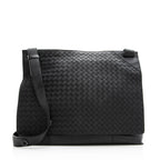 Bottega Veneta Intrecciato Nappa Messenger (SHF-19381)