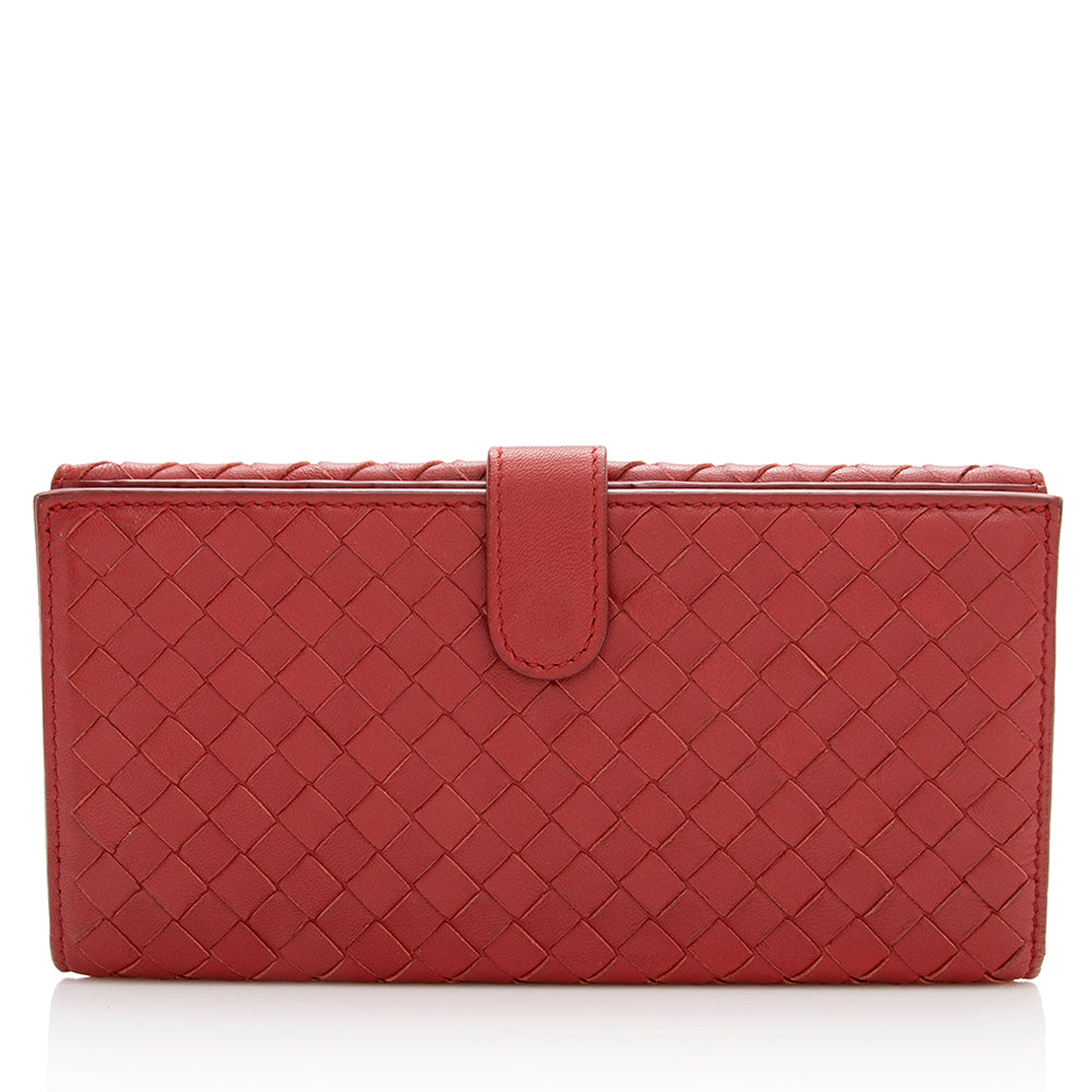 Bottega Veneta Intrecciato Nappa Pacific Wallet (SHF-19023)