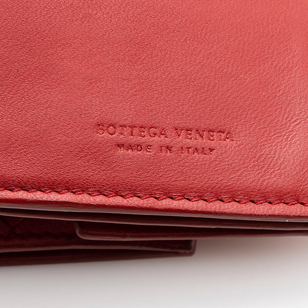 Bottega Veneta Intrecciato Nappa Pacific Wallet (SHF-19023)
