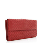 Bottega Veneta Intrecciato Nappa Pacific Wallet (SHF-19023)