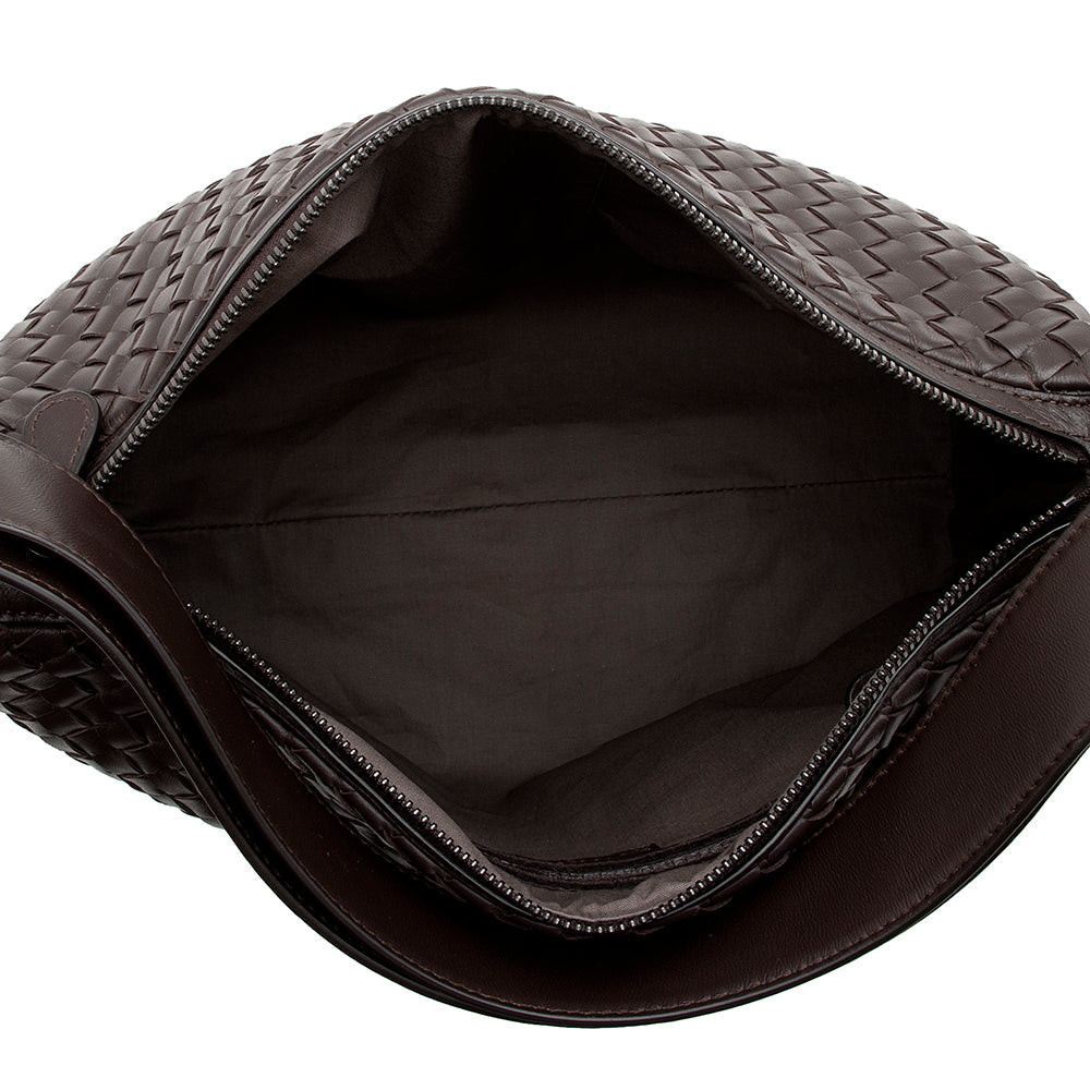Bottega Veneta Intrecciato Nappa Sloane Hobo (SHF-15849)