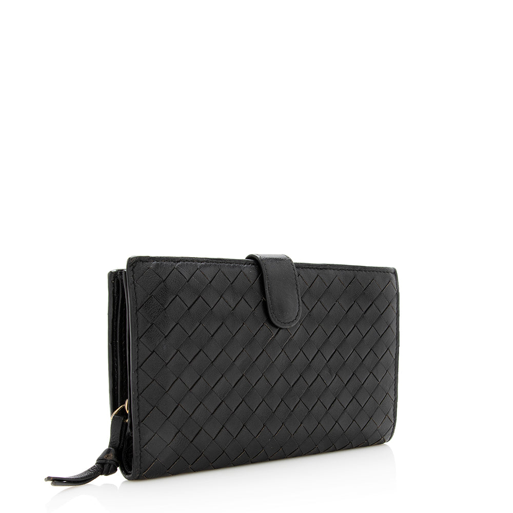 Bottega Veneta Intrecciato Nappa Wallet (SHF-19021)