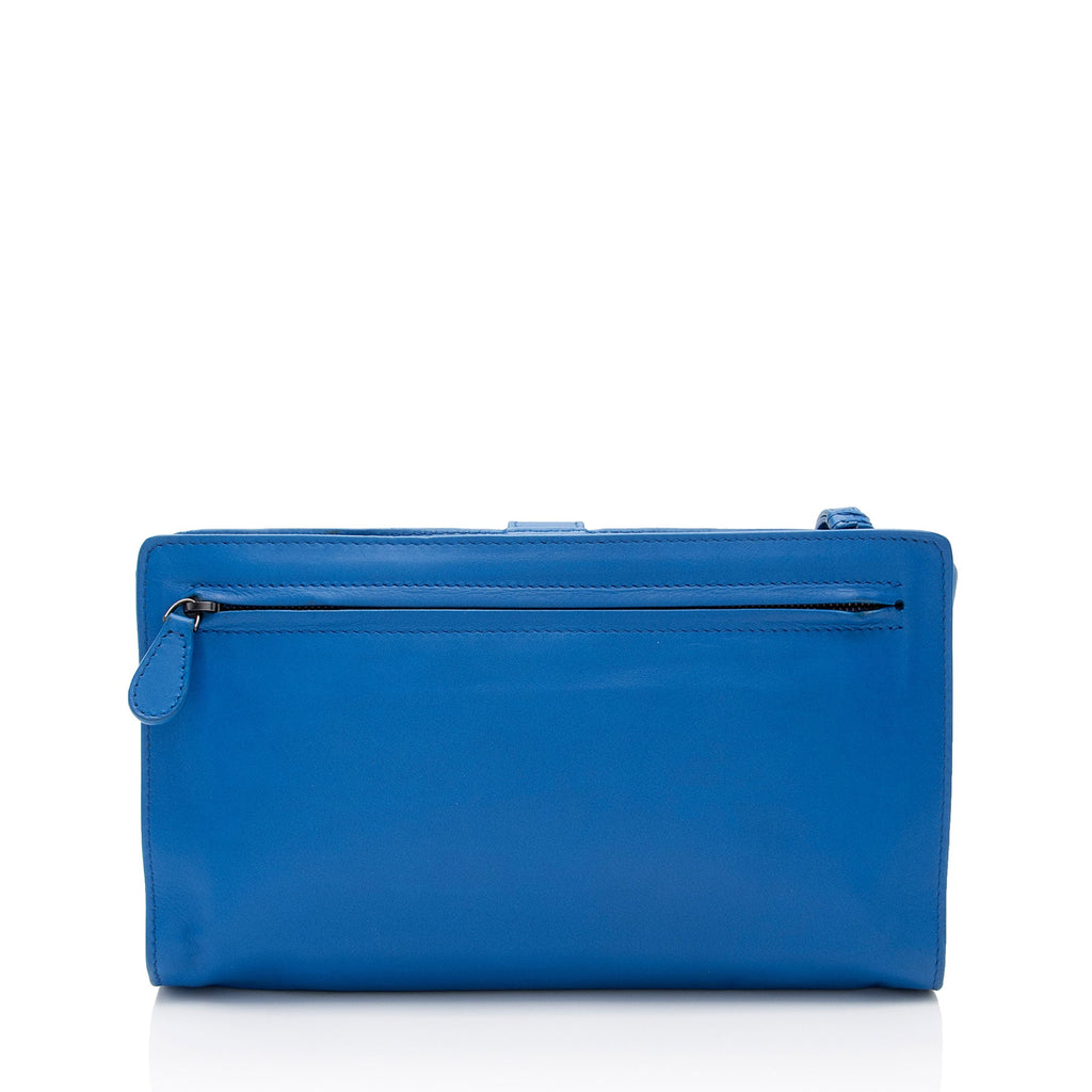 Bottega Veneta Intrecciato Nappa Wristlet (SHF-yEfeVY)