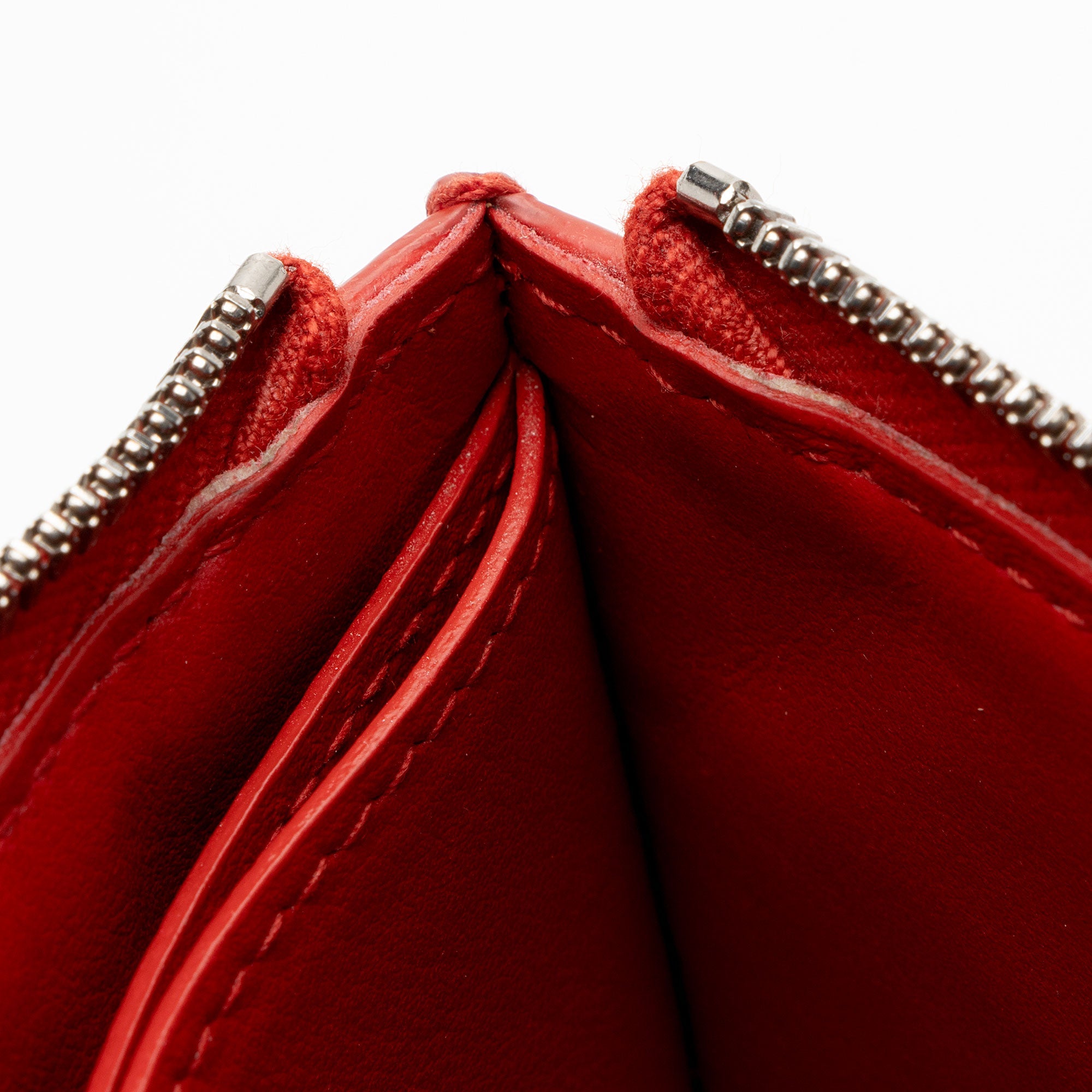 Bottega Veneta Intrecciato Nappa Zip Around Card Case (SHF-jmjwl7)