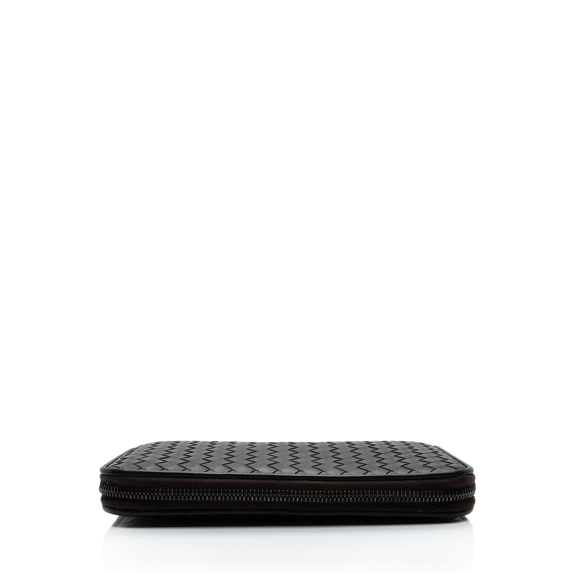 Bottega Veneta Intrecciato Nappa Zip Around Organizer Wallet (SHF-vd4Mgo)