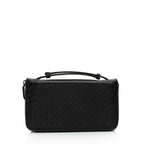 Bottega Veneta Intrecciato Nappa Zip Around Organizer Wallet (SHF-vd4Mgo)