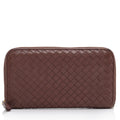 Bottega Veneta Intrecciato Nappa Zip Around Wallet (SHF-JOLytp)