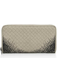 Bottega Veneta Intrecciato Nappa Zip Around Wallet (SHF-qhMg55)