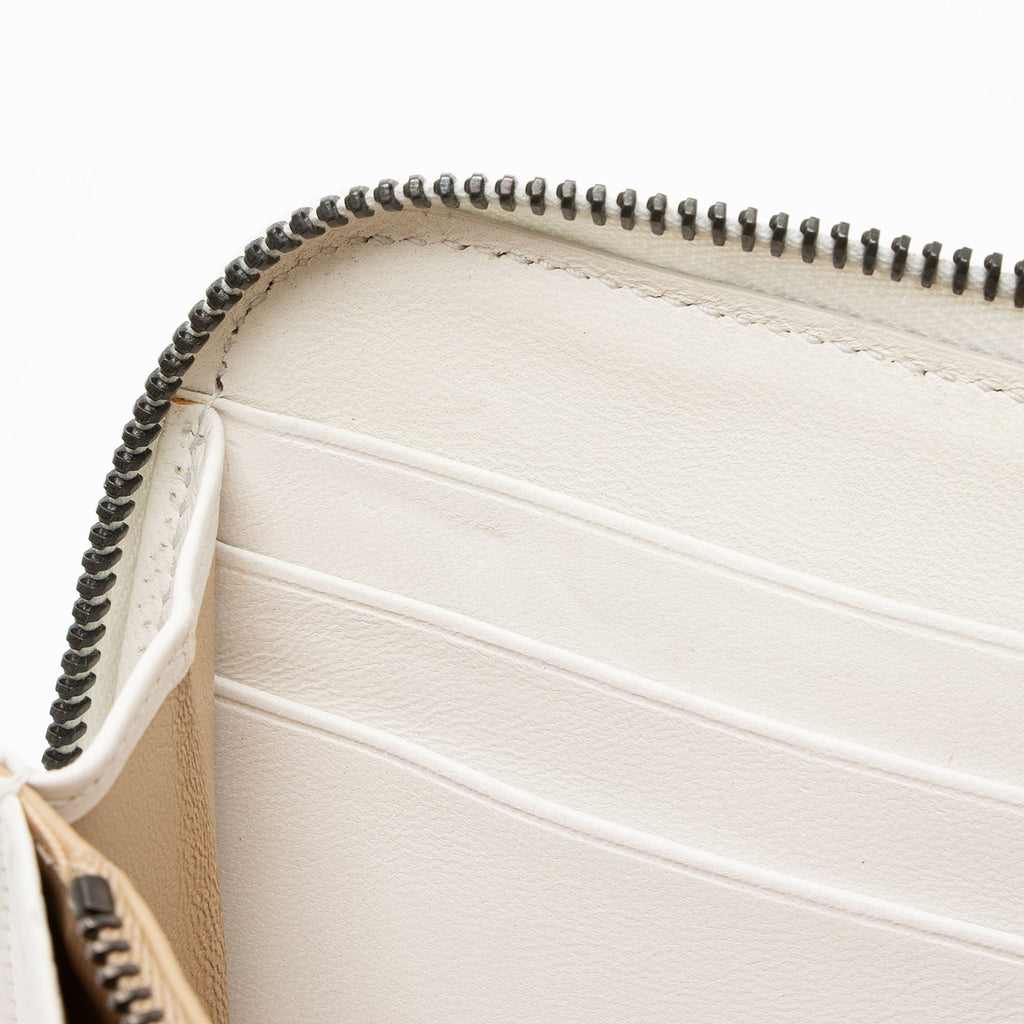 Bottega Veneta Intrecciato Nappa Zip Around Wallet