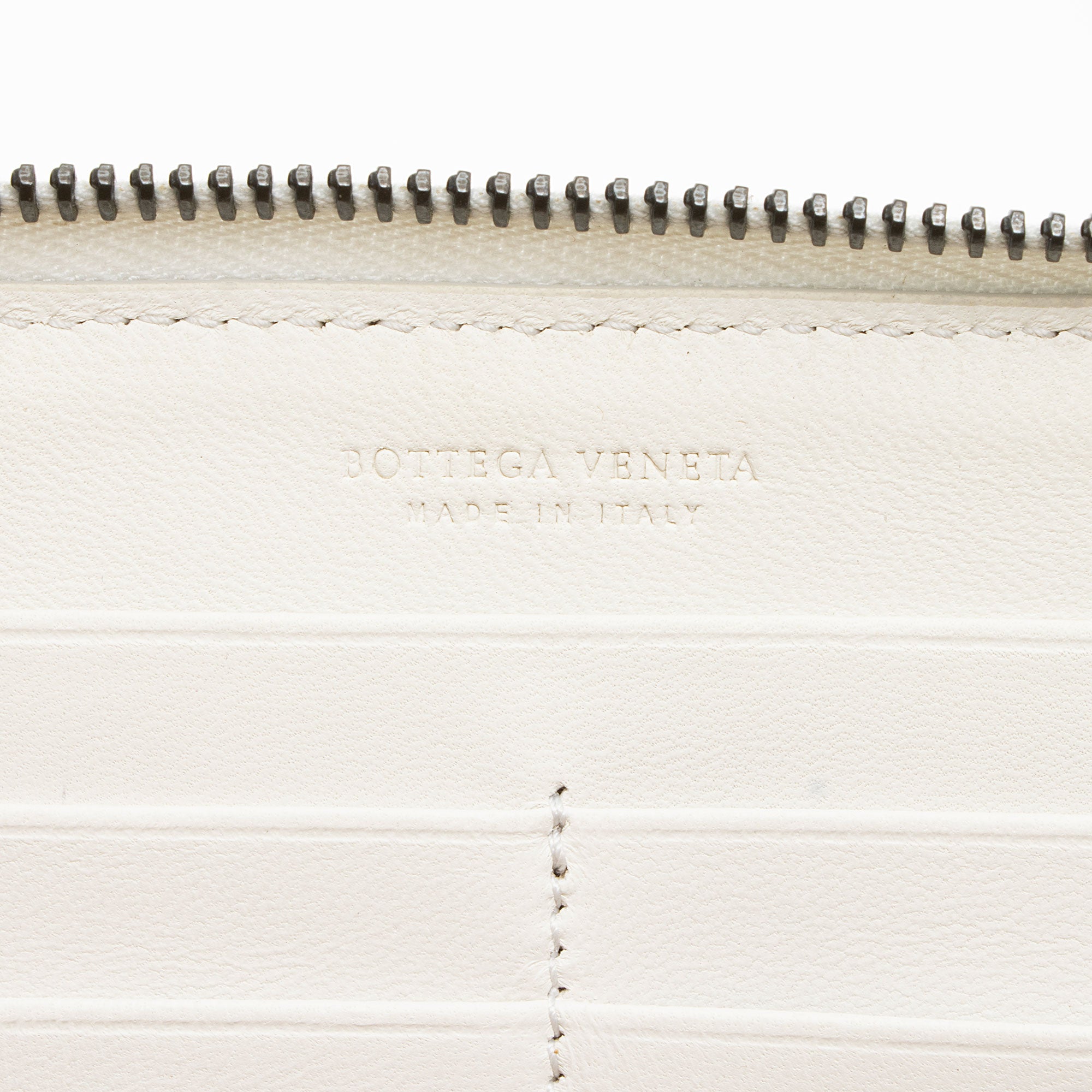 Bottega Veneta Intrecciato Nappa Zip Around Wallet
