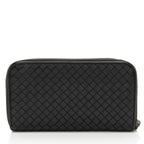 Bottega Veneta Intrecciato Nappa Zip Around Wallet
