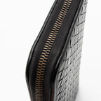 Bottega Veneta Intrecciato Nappa Zip Around Wallet