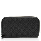 Bottega Veneta Intrecciato Nappa Zip Around Wallet