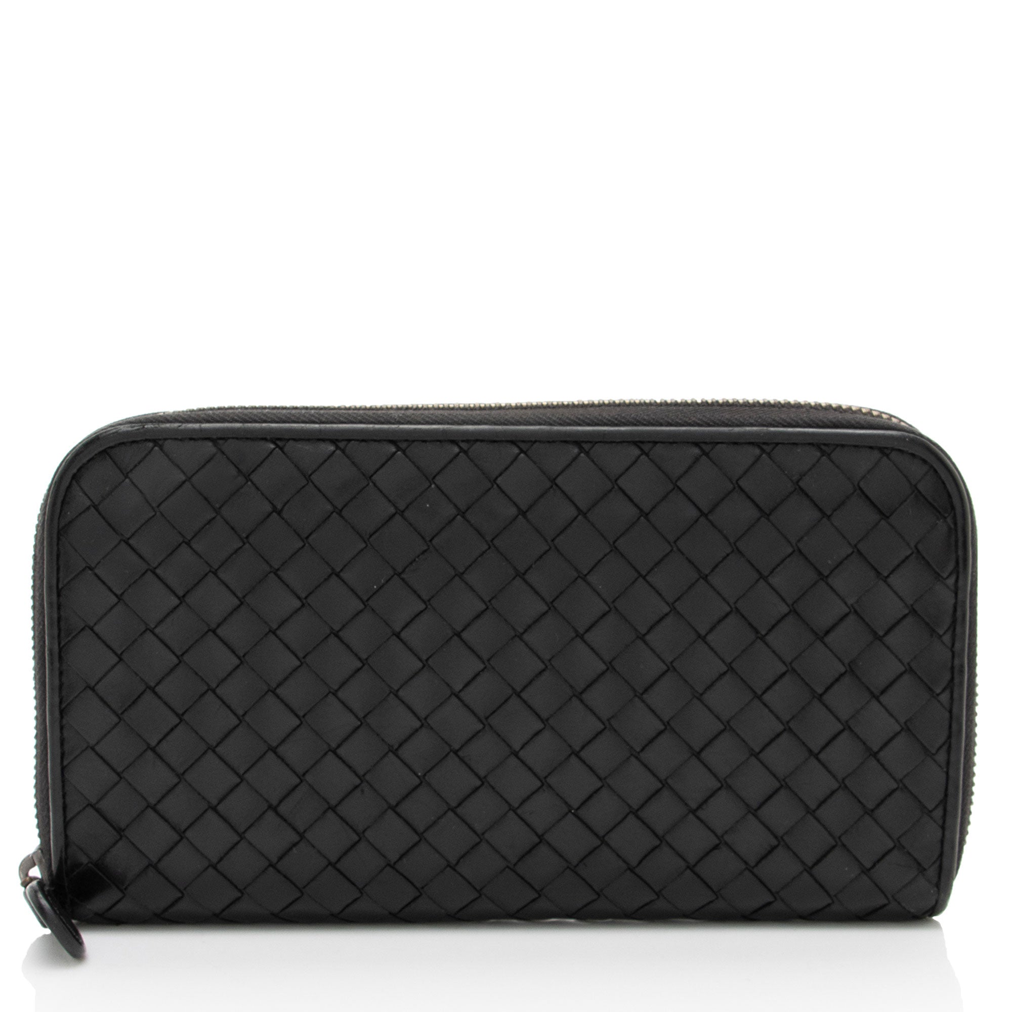 Bottega Veneta Intrecciato Nappa Zip Around Wallet