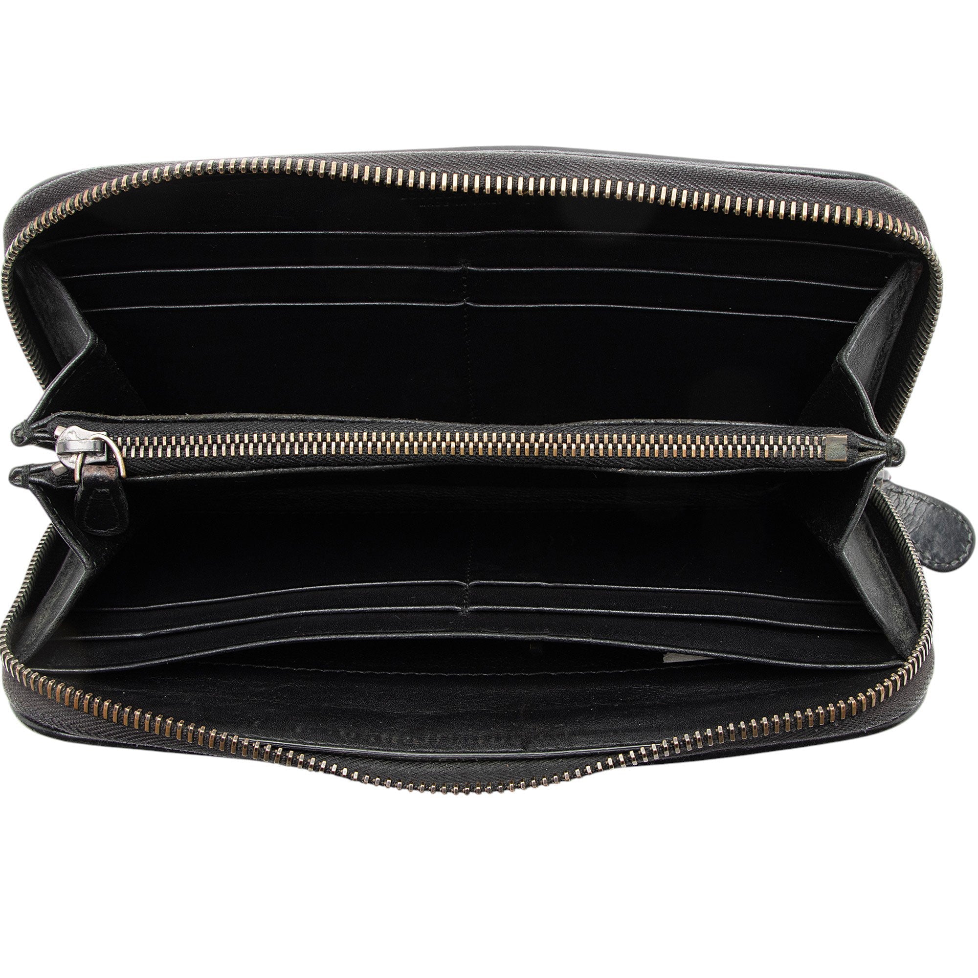 Bottega Veneta Intrecciato Nappa Zip Around Wallet