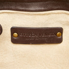 Bottega Veneta Intrecciato Roma Leather Handbag (SHG-32394)