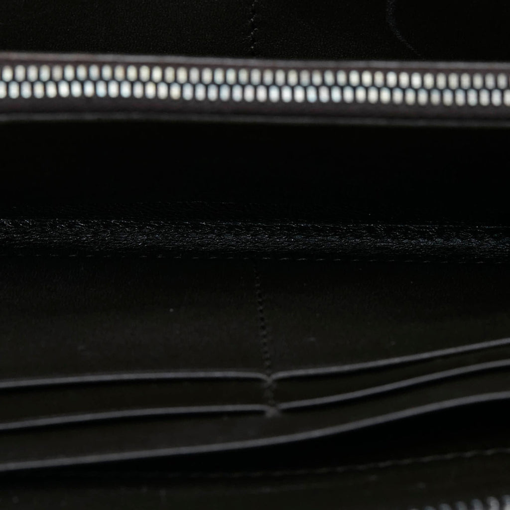 Bottega Veneta Intrecciato Zip Around Long Wallet (SHG-X50UCD)