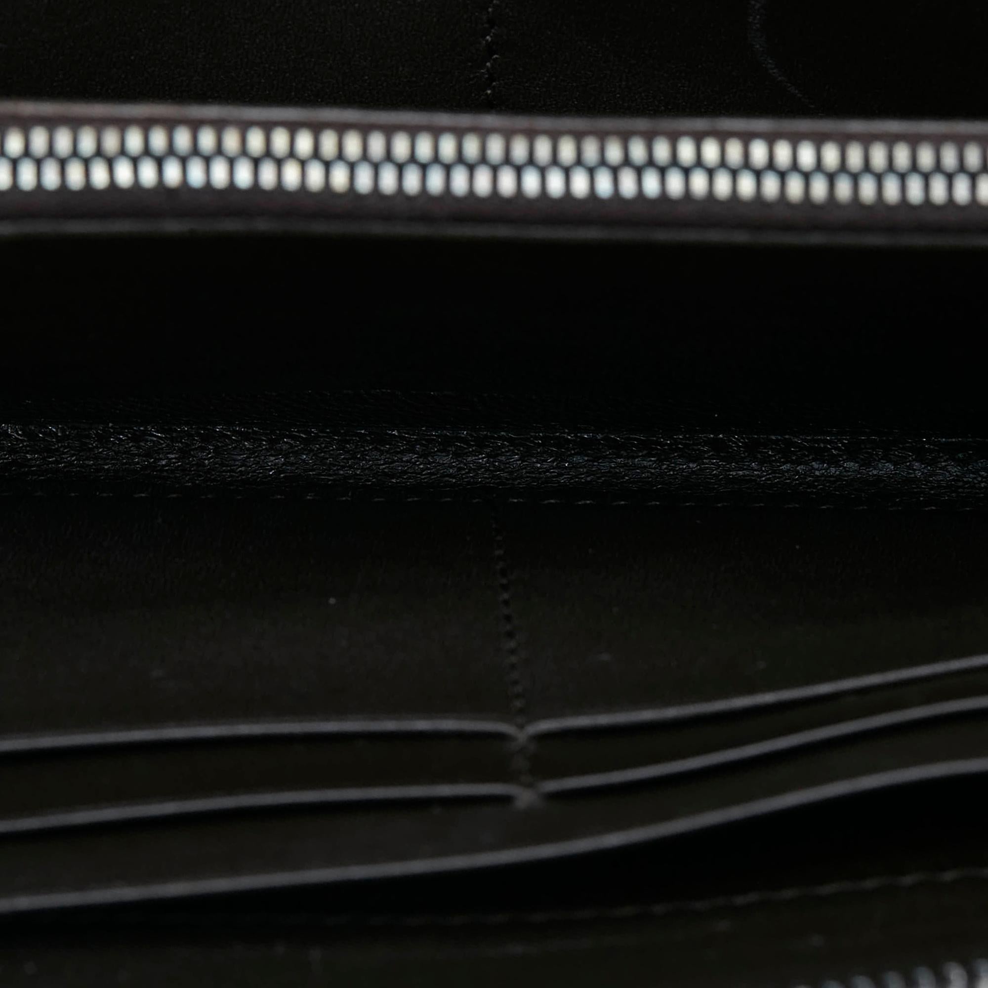Bottega Veneta Intrecciato Zip Around Long Wallet (SHG-X50UCD)
